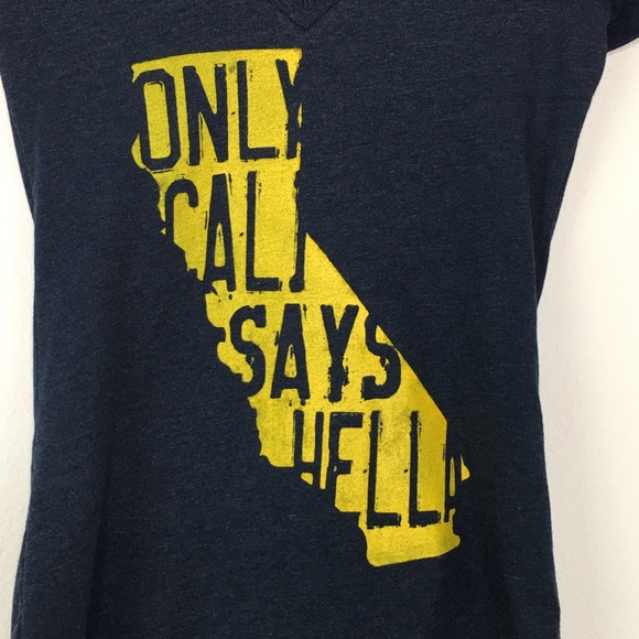 Only Cali Says Hella Graphic Tee - Picture 2 of 4